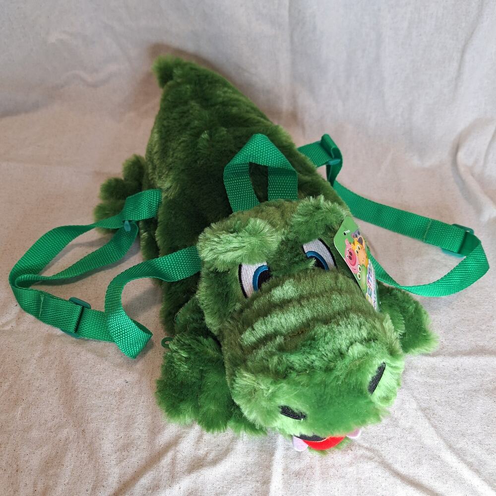 Critter Collection Crocodile Backpack NEW with Tags
